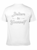 Believe in Yourself Black T-Shirt