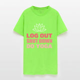 Log Out Shut Down Yoga Instructor Gift