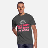 Log Out Shut Down Yoga Instructor Gift