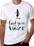 Find Your Voice Graphic Tee