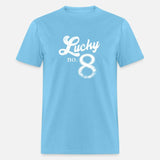 Lucky Number Eight Distressed