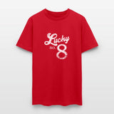 Lucky Number Eight Distressed