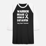 Lung Cancer Warrior White Ribbon Lung Cancer Fight