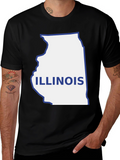 Illinois State T-Shirt - USA Pride