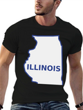 Illinois State T-Shirt - USA Pride