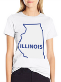 Illinois State T-Shirt - USA Pride