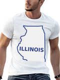 Illinois State T-Shirt - USA Pride