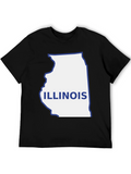 Illinois State T-Shirt - USA Pride