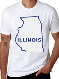 Illinois State T-Shirt - USA Pride