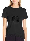 Astronaut Graphic Black T-Shirt