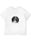Astronaut Graphic Black T-Shirt