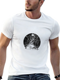 Astronaut Graphic Black T-Shirt