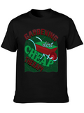 Gardening Therapy Black Graphic Tee