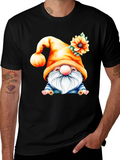 Sunflower Gnome Graphic T-Shirt
