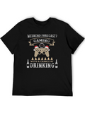Gaming Weekend Forecast T-Shirt
