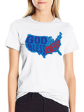 God Bless America USA Patriotic Graphic Tee