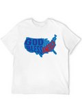 God Bless America USA Patriotic Graphic Tee