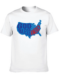 God Bless America USA Patriotic Graphic Tee