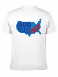 God Bless America USA Patriotic Graphic Tee