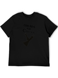 Cool Boys Play Chess Graphic T-Shirt