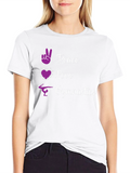 Peace Love Gymnastics Graphic Tee