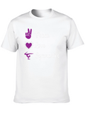 Peace Love Gymnastics Graphic Tee