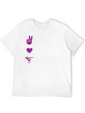 Peace Love Gymnastics Graphic Tee