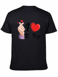 I Heart K-Pop Black T-Shirt