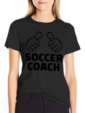 Soccer Coach T-Shirt - Thumbs Up Graphic Tee