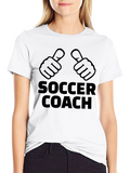 Soccer Coach T-Shirt - Thumbs Up Graphic Tee