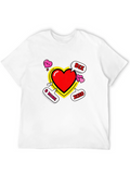 Valentines Day Heart T-Shirt - B Mine Bee XOXO!