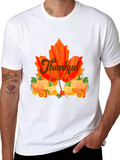 Thankful T-Shirt Fall Harvest Design