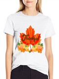 Thankful T-Shirt Fall Harvest Design