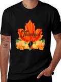 Thankful T-Shirt Fall Harvest Design