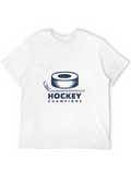 Hockey Champions Black Graphic T-Shirt