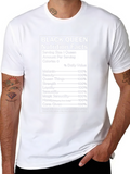 Black Queen Nutrition Facts T-Shirt