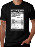 Black Queen Nutrition Facts T-Shirt