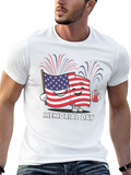 Memorial Day Flag Graphic T-Shirt