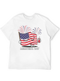 Memorial Day Flag Graphic T-Shirt