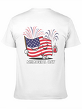 Memorial Day Flag Graphic T-Shirt