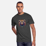 Mandala Mystical Bear Spirit Colorful and Peaceful