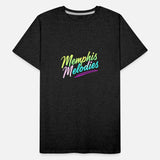 Memphis Melodies Pastel Vibrant Typography Art