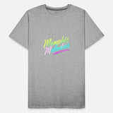 Memphis Melodies Pastel Vibrant Typography Art