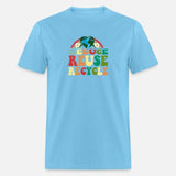 Men Women Vintage Earth Day Reduce Reuse Recycle