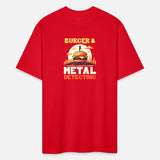 Metal Detecting Burger And Detecting