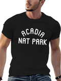 Acadia National Park Black T-Shirt