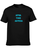 Apna Time Aayega Black T-Shirt