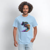 Monster Truck Jump Off Road Vehicle Colorful Dirt