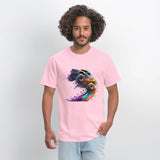 Monster Truck Jump Off Road Vehicle Colorful Dirt