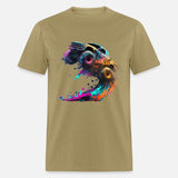 Monster Truck Jump Off Road Vehicle Colorful Dirt